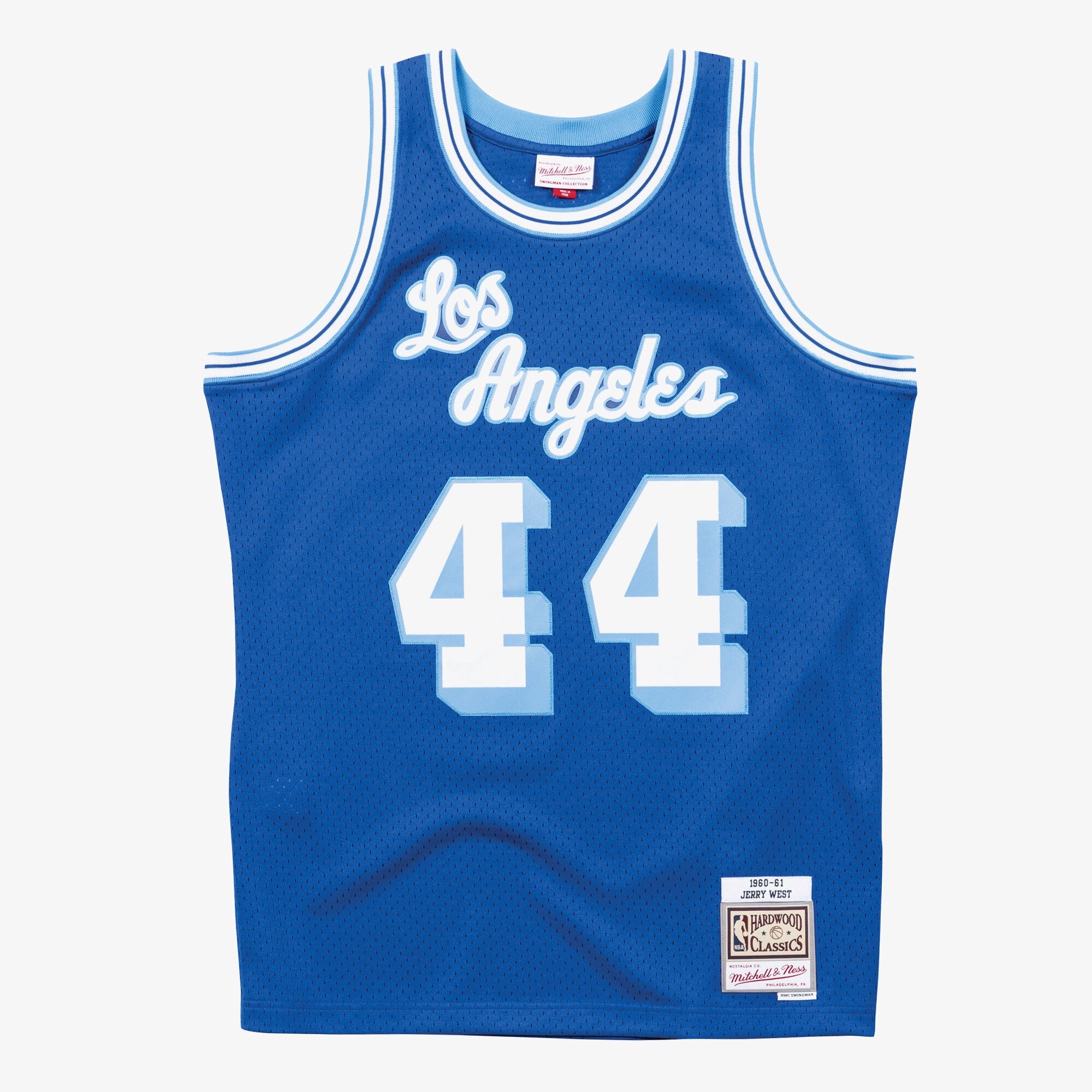 Los Angeles Lakers Mitchell & Ness Swingman Jersey Road Jerry West 1960-61