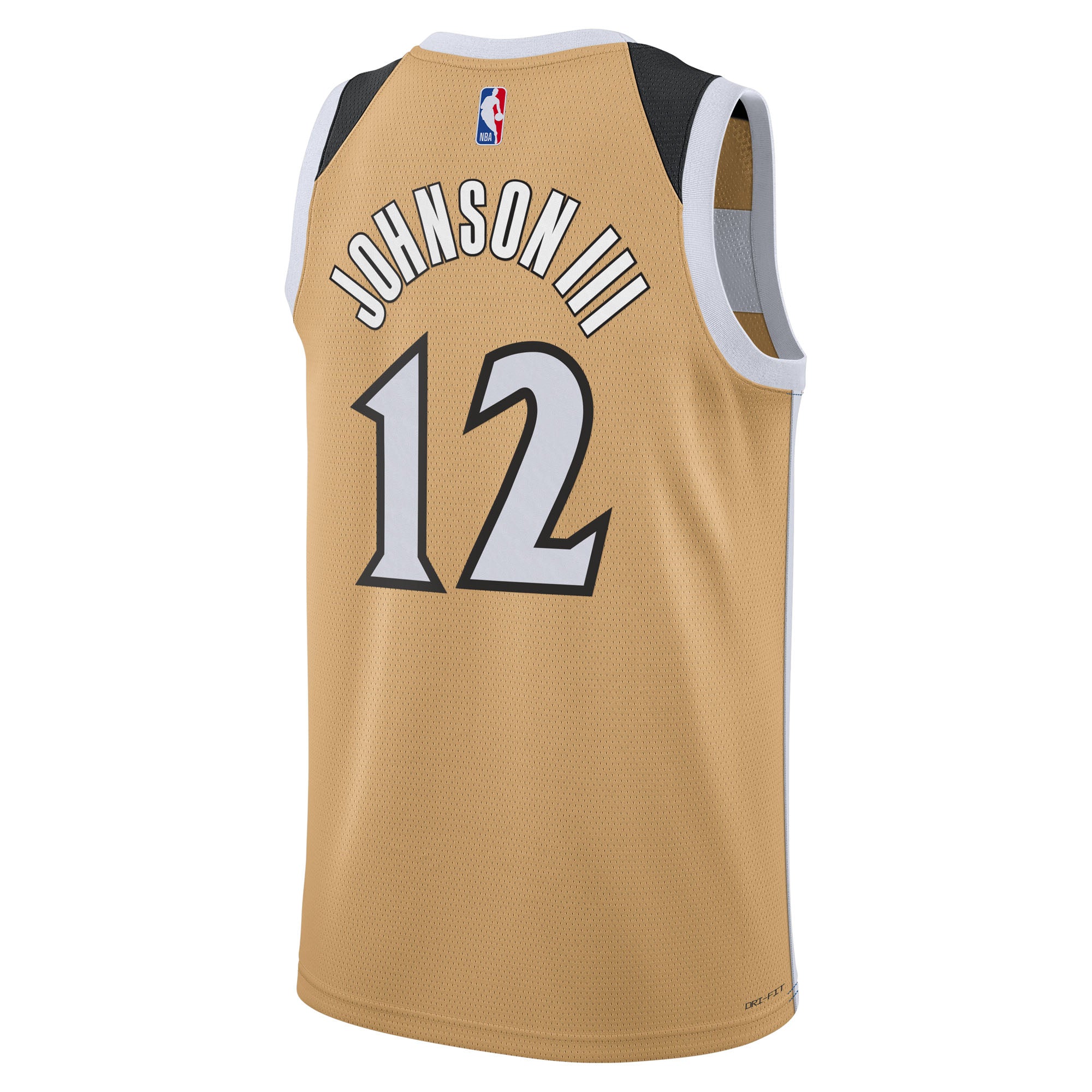 Washington Wizards Nike 2025/26 City Edition Swingman Jersey - Tan - Tre Johnson III - Unisex