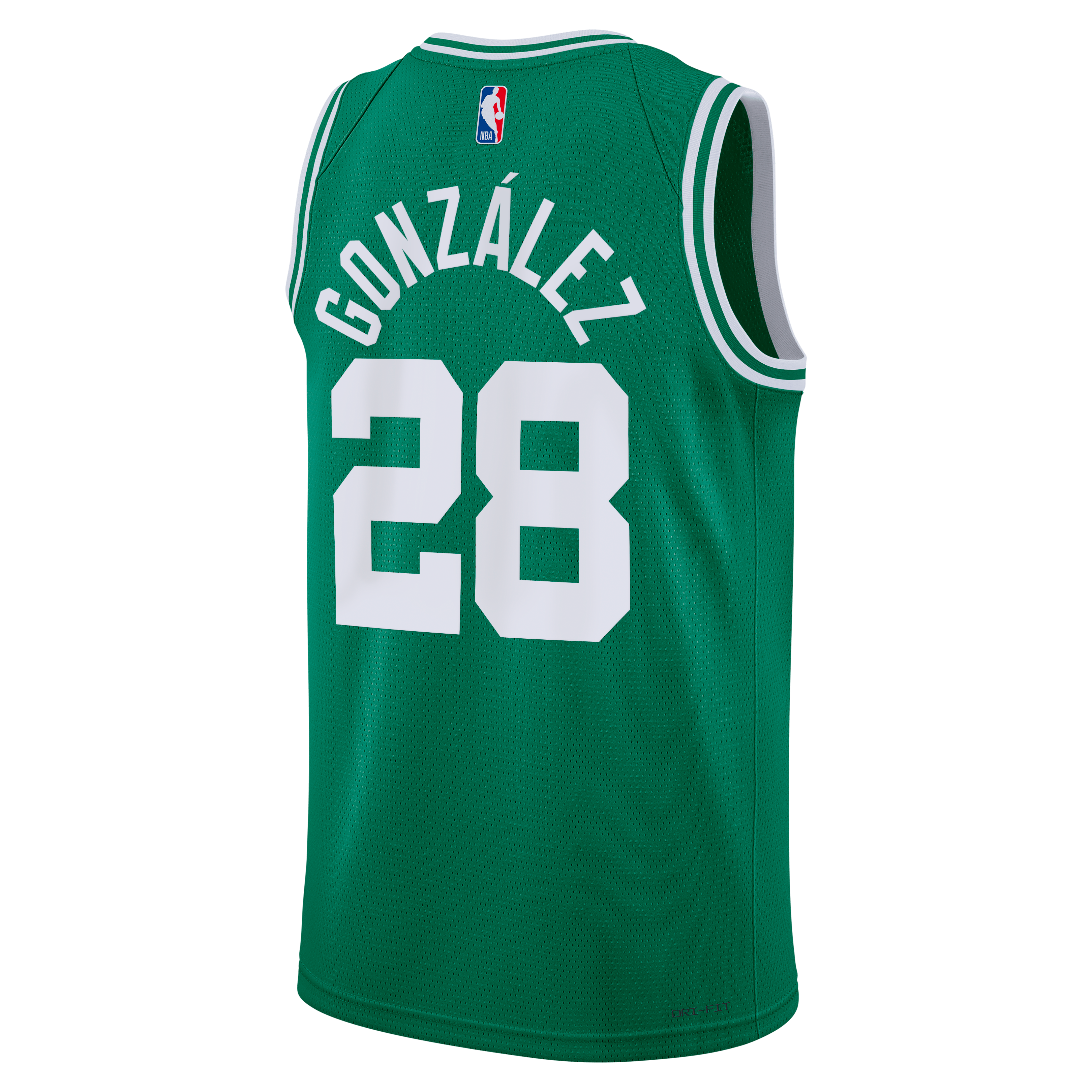 Boston Celtics Nike Icon Edition Swingman Jersey - Kelly Green - Hugo González - Unisex
