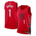 Portland Trail Blazers Jordan Brand Statement Edition Swingman Jersey - Red - Ja Morant - Unisex