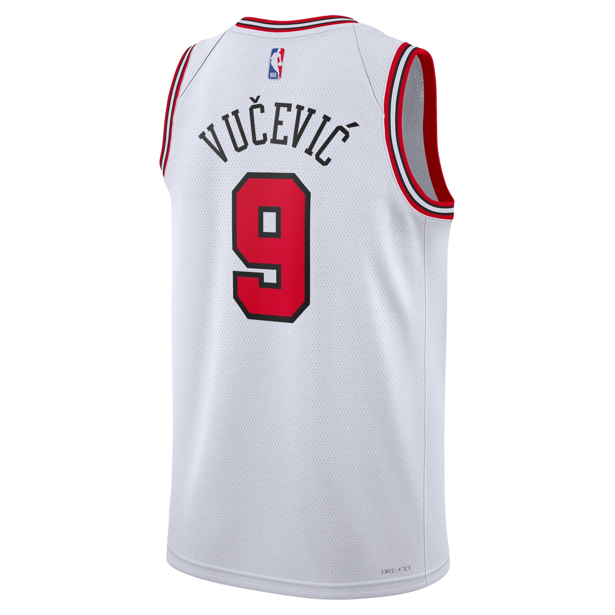 Chicago Bulls Nike Association Edition Swingman Jersey - White - Nikola Vučević - Unisex