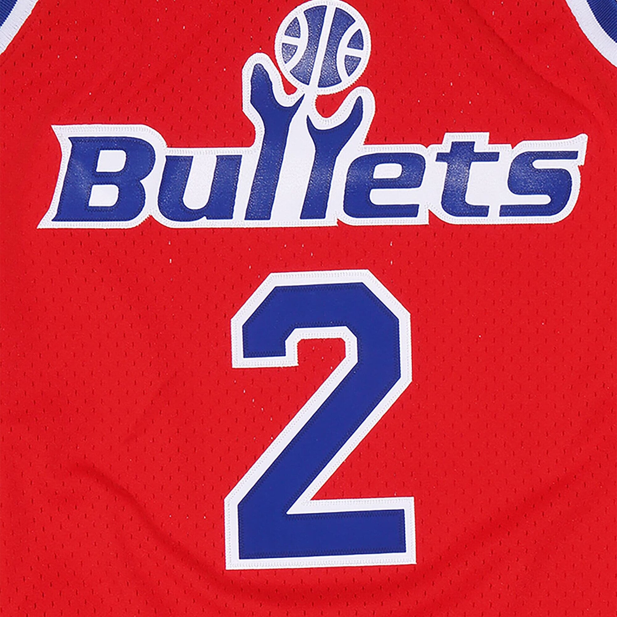 Washington Bullets Chris Webber 1994 Hardwood Classics Road Swingman Jersey By Mitchell & Ness - Scarlett - Mens