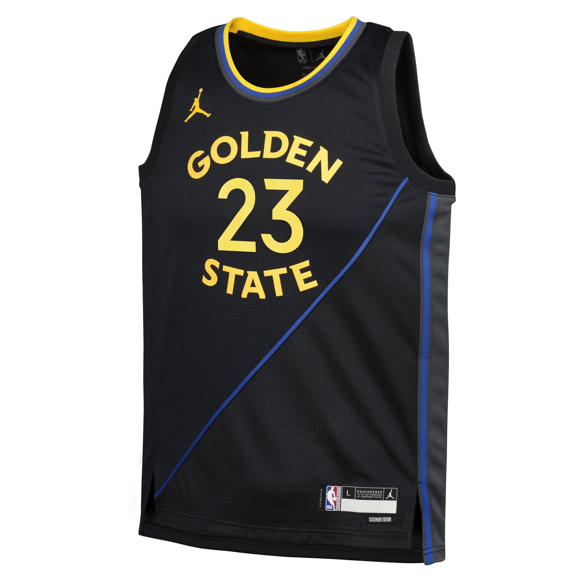 Golden State Warriors Jordan Brand Statement Edition Swingman Jersey - Black - Draymond Green - Youth