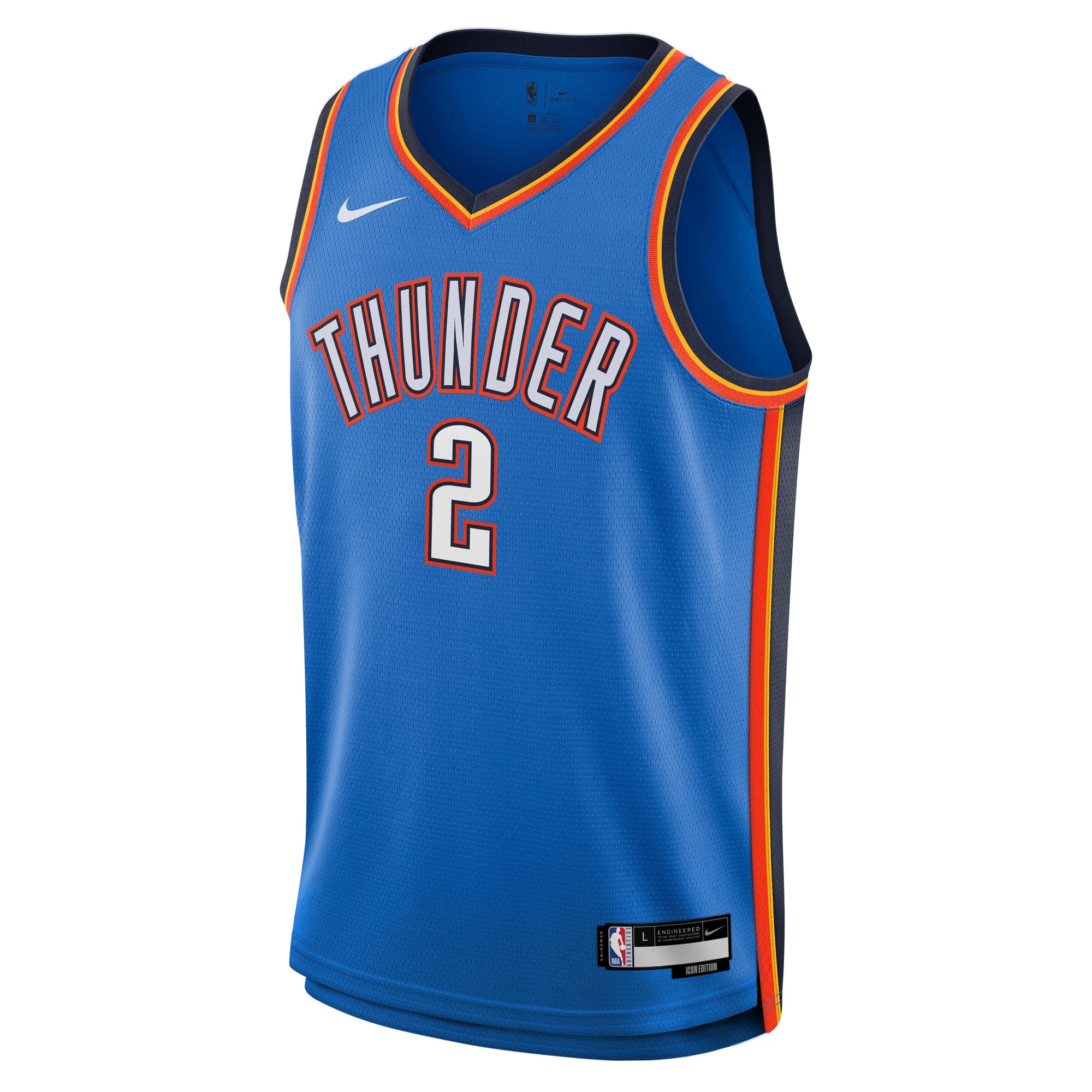 Oklahoma City Thunder NBA Youth Icon Swingman Jersey NE - Shai Gilgeous-Alexander