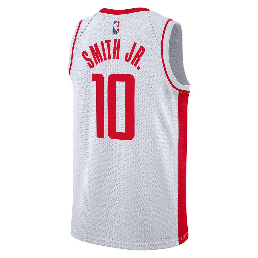 Houston Rockets Nike Association Edition Swingman Jersey - White - Jabari Smith Jr. - Unisex