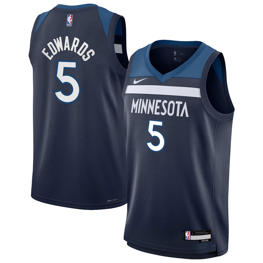 Minnesota Timberwolves Nike Icon Swingman Jersey - Anthony Edwards - Youth