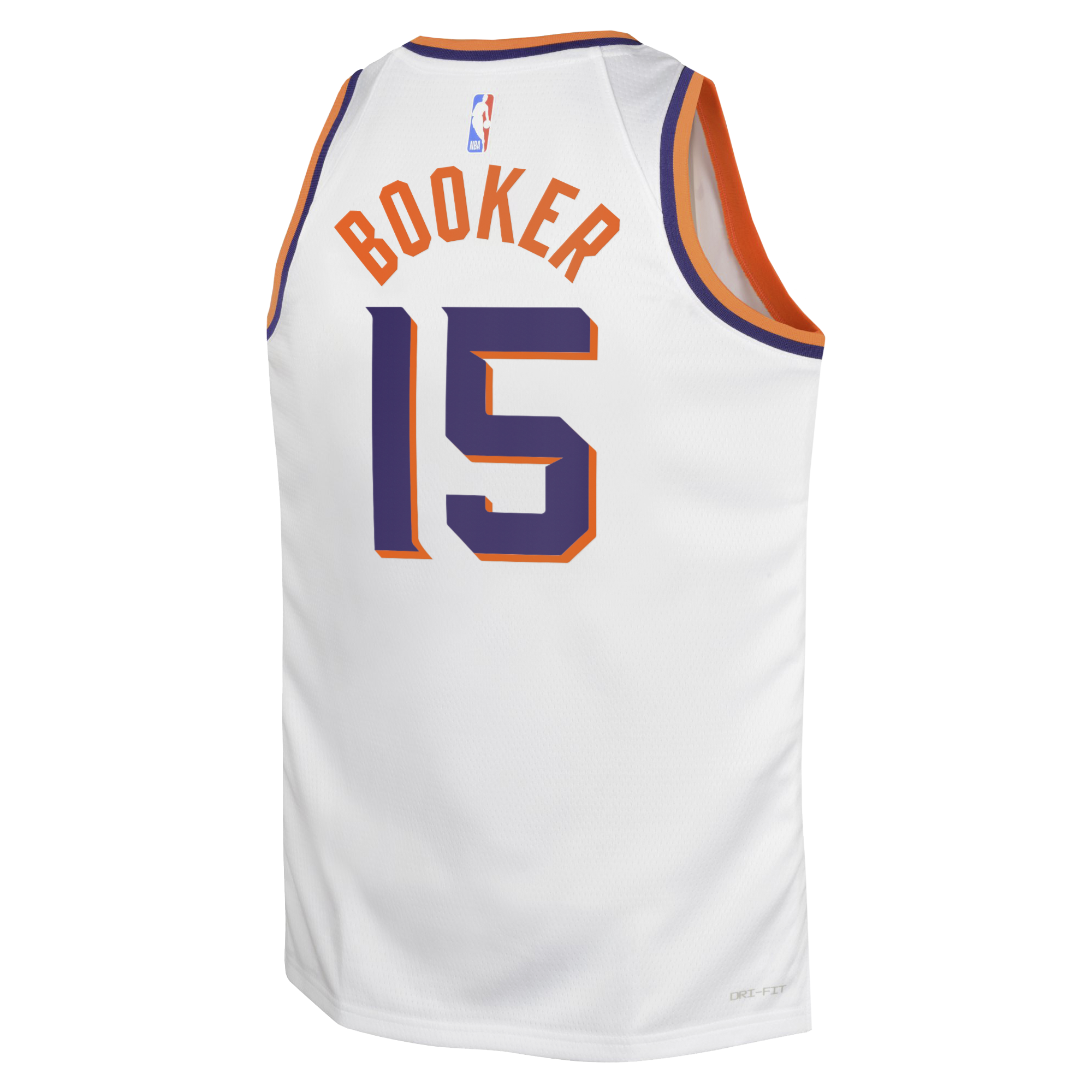 Phoenix Suns Nike Association Edition Swingman Jersey - White - Devin Booker - Youth