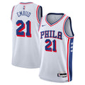 Philadelphia 76ers Nike Association Edition Swingman Jersey - White - Joel Embiid - Youth
