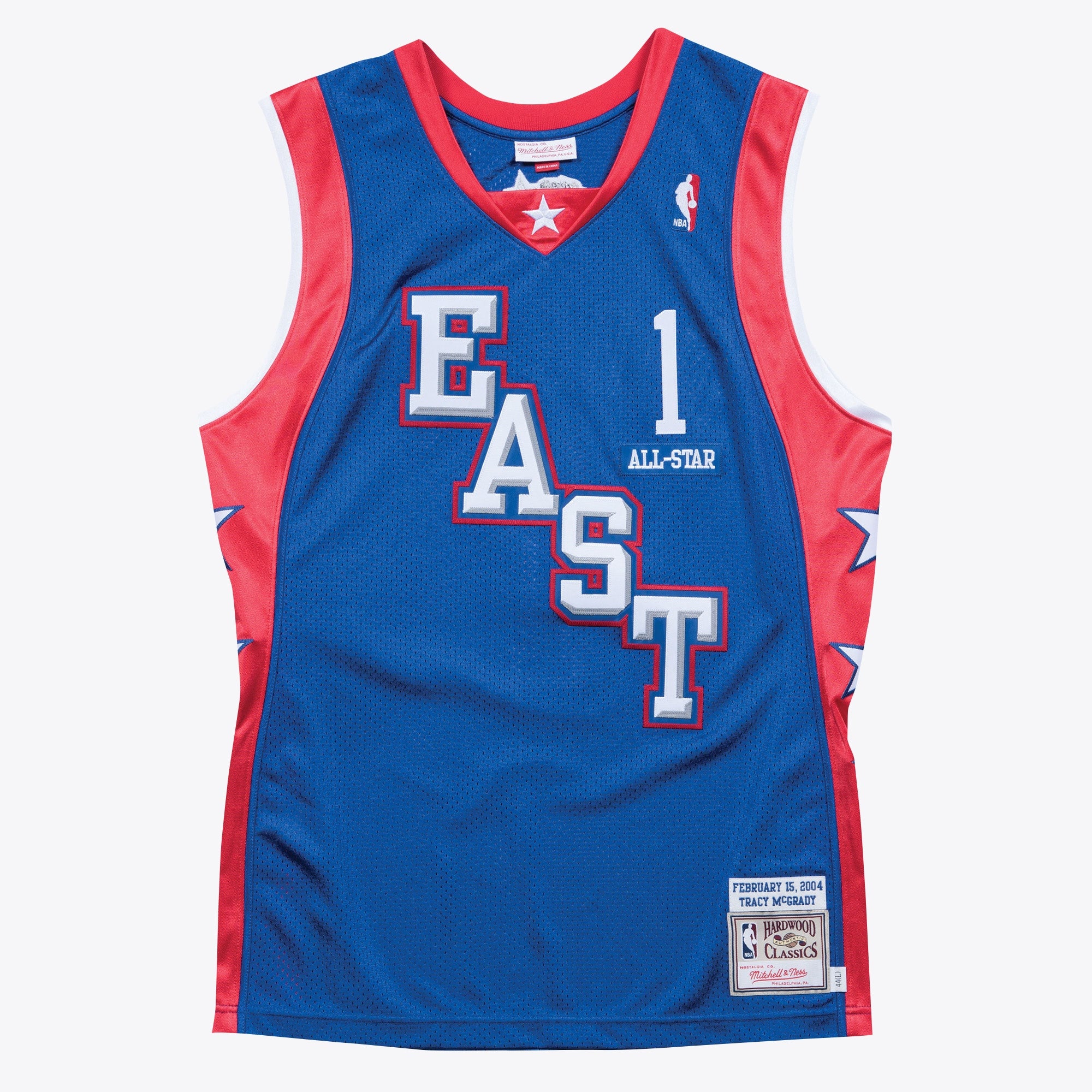 NBA Tracy McGrady 2004 All-Star Authentic Jersey By Mitchell & Ness - Blue - Mens