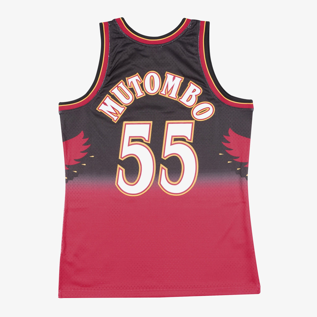 Atlanta Hawks Mitchell & Ness Swingman Jersey Dikembe Mutombo 1996-97