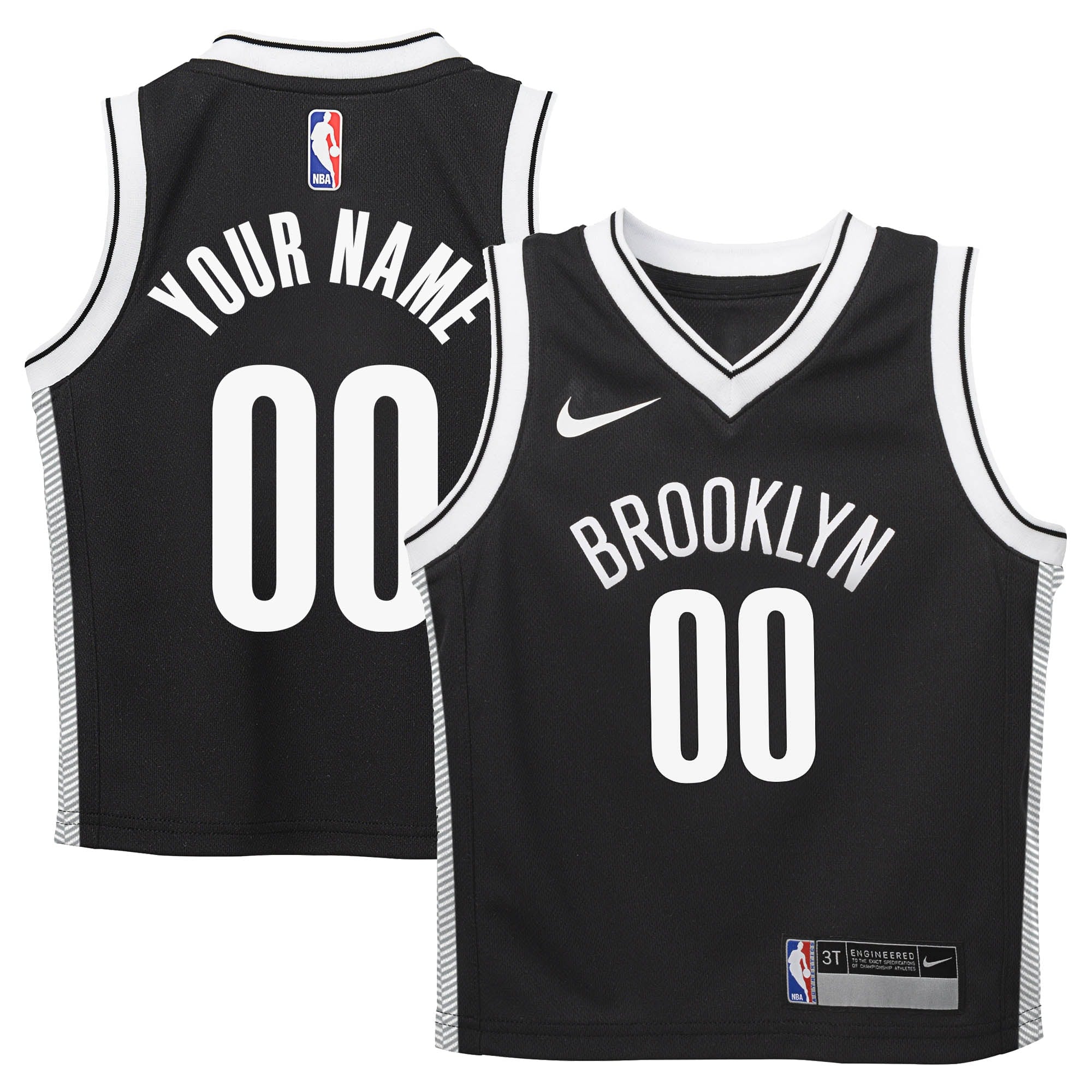 Brooklyn Nets Nike Replica Icon Jersey - Toddler