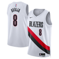 Portland Trail Blazers Nike Replica Association Edition Swingman Jersey - White - Deni Avdija - Unisex