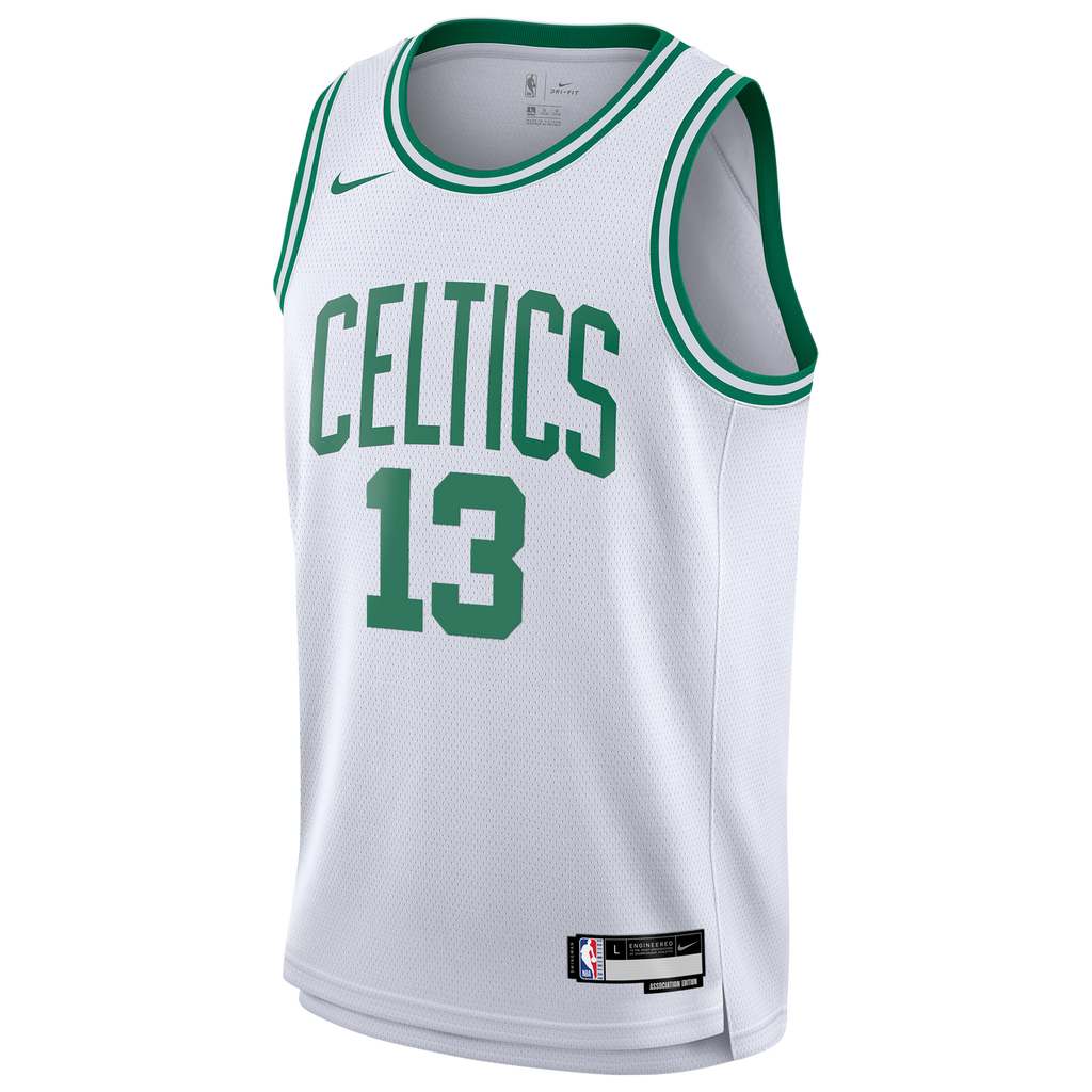 Boston Celtics Nike Association Edition Swingman Jersey - White - Paul George - Youth