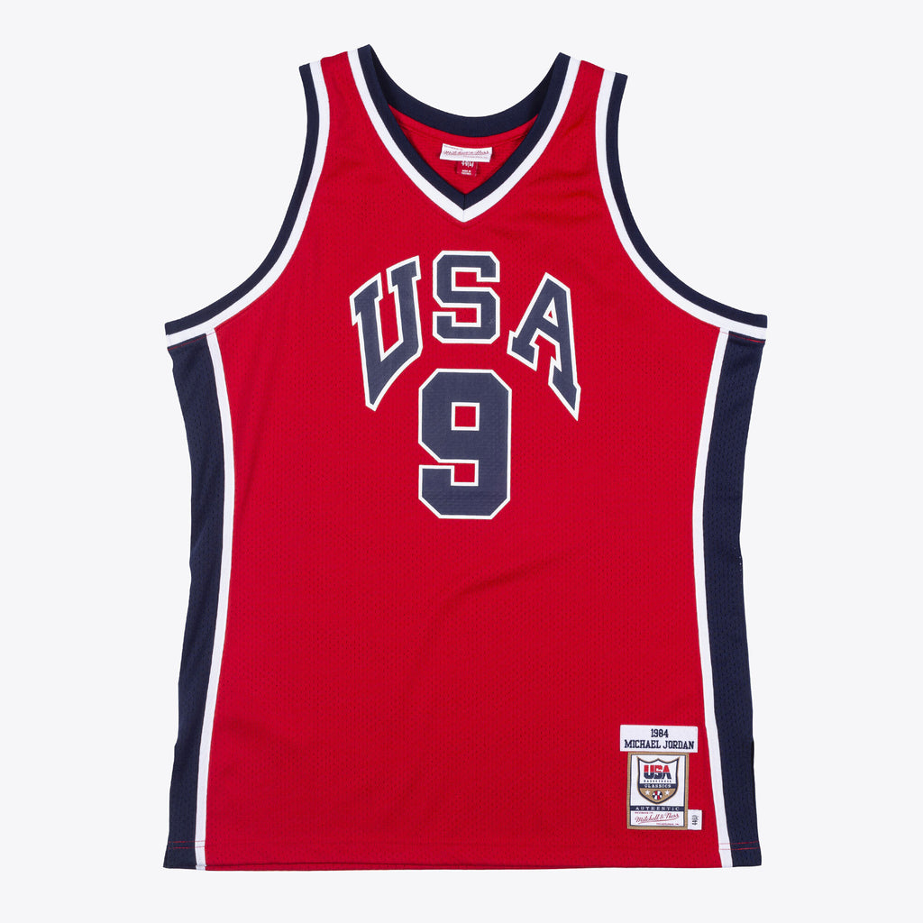 USA Basketball Mitchell & Ness Authentic Jersey Michael Jordan 1984