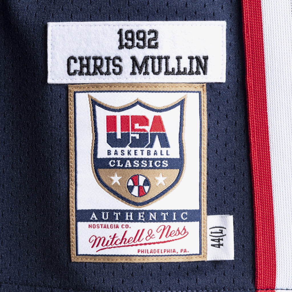USA Basketball Mitchell & Ness Authentic Jersey Chris Mullin 1992