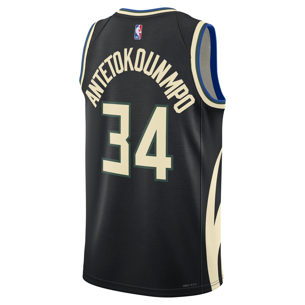 Milwaukee Bucks Giannis Antetokounmpo Nike Jordan Dri-FIT NBA Swingman Jersey - Mens