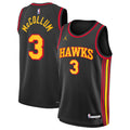 Atlanta Hawks Jordan Brand Statement Edition Swingman Jersey - Black - CJ McCollum - Youth