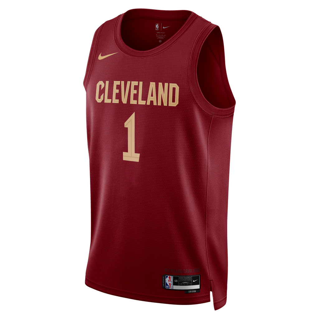Cleveland Cavaliers Nike Icon Edition Swingman Jersey - Wine - James Harden - Unisex