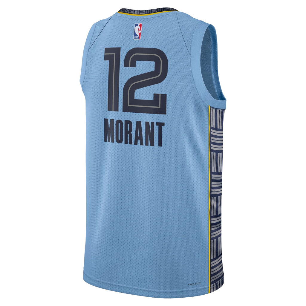 Memphis Grizzlies Jordan Brand Statement Edition Swingman Jersey - Ja Morant - Unisex