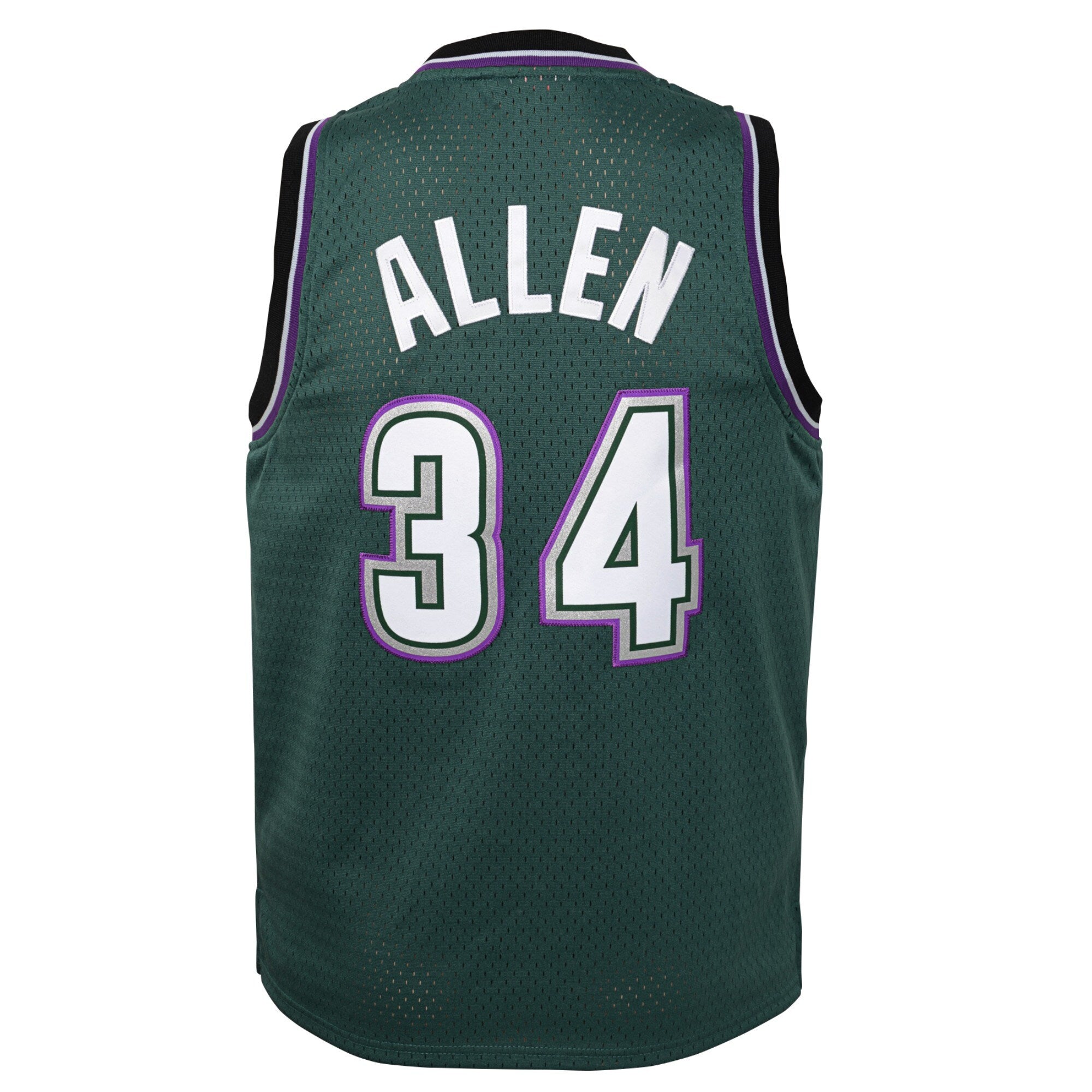 Milwaukee Bucks Ray Allen 1996-97 Hardwood Classics Swingman Jersey - Fir - Youth