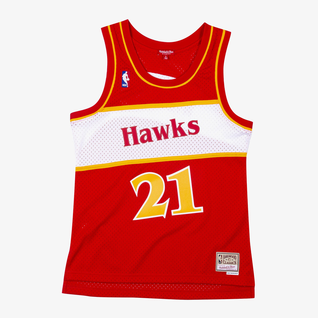 Atlanta Hawks Mitchell & Ness Women's Swingman Jersey Dominique Wilkins 1986