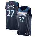 Minnesota Timberwolves Nike Icon Edition Swingman Jersey - Navy - Rudy Gobert - Unisex