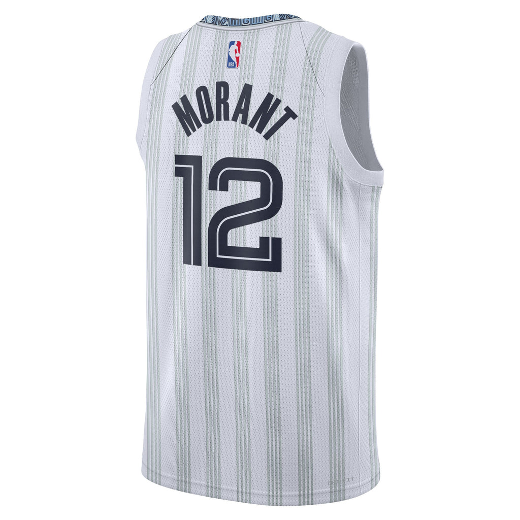 Memphis Grizzlies Nike 2025/26 City Edition Swingman Jersey - Gray - Ja Morant - Unisex