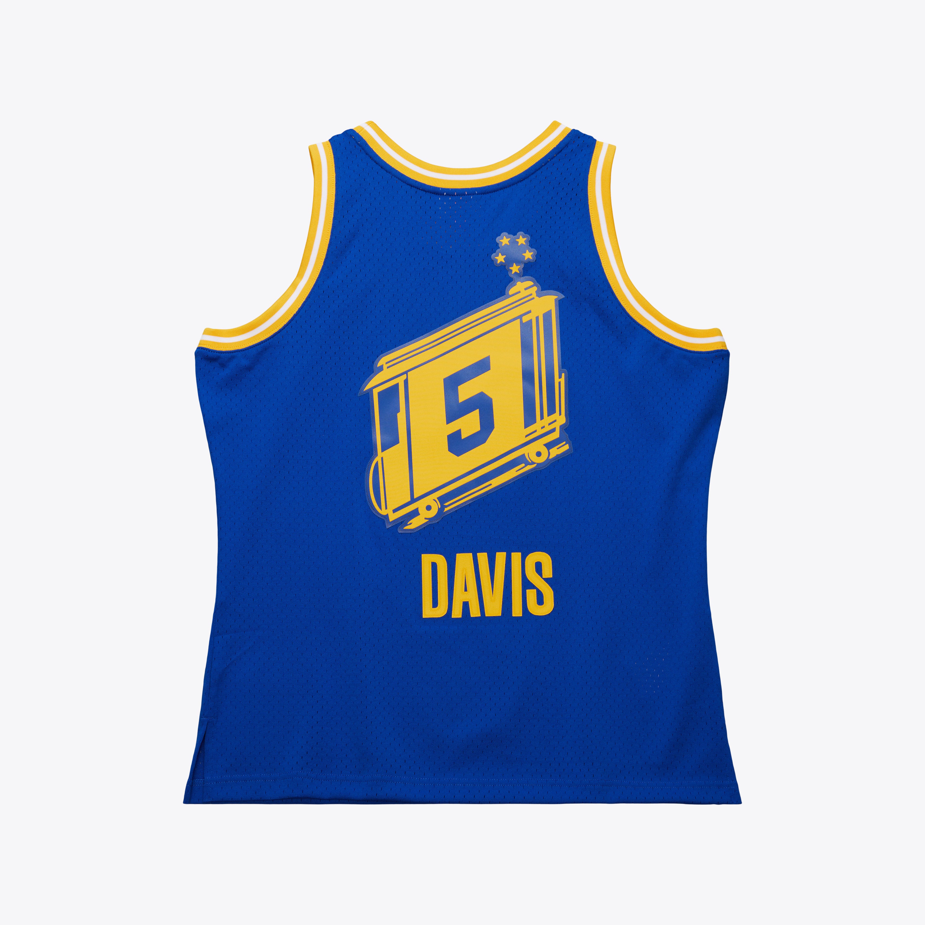 Golden State Warriors Mitchell & Ness Swingman Jersey 2004 Baron Davis