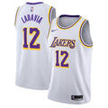 Los Angeles Lakers Nike Association Edition Swingman Jersey - White - Jake LaRavia - Youth