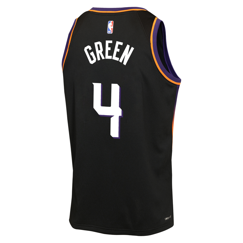 Phoenix Suns Jordan Brand Statement Edition Jersey - Black - Jalen Green - Youth