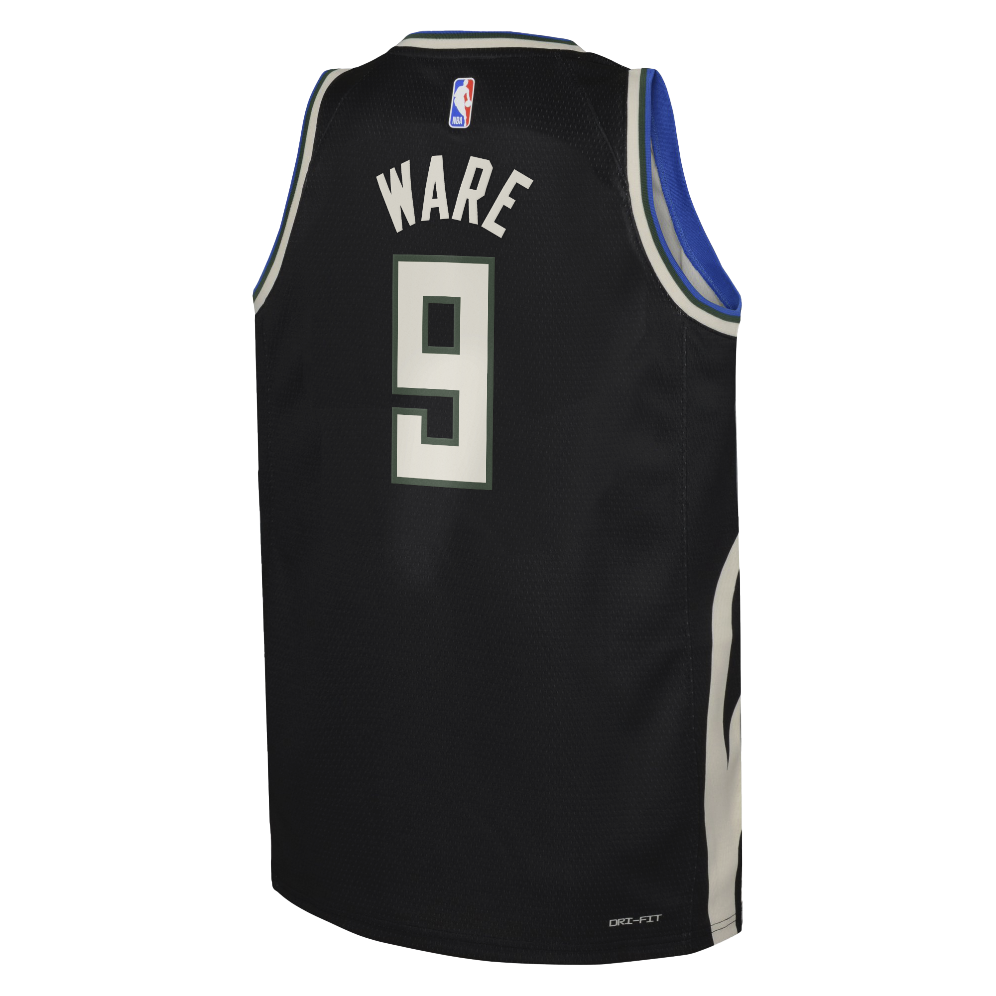Milwaukee Bucks Jordan Brand Statement Edition Swingman Jersey - Hunter Green - Kel'el Ware - Youth