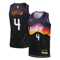 Phoenix Suns Nike 2025/26 City Edition Swingman Jersey - Black - Jalen Green - Youth
