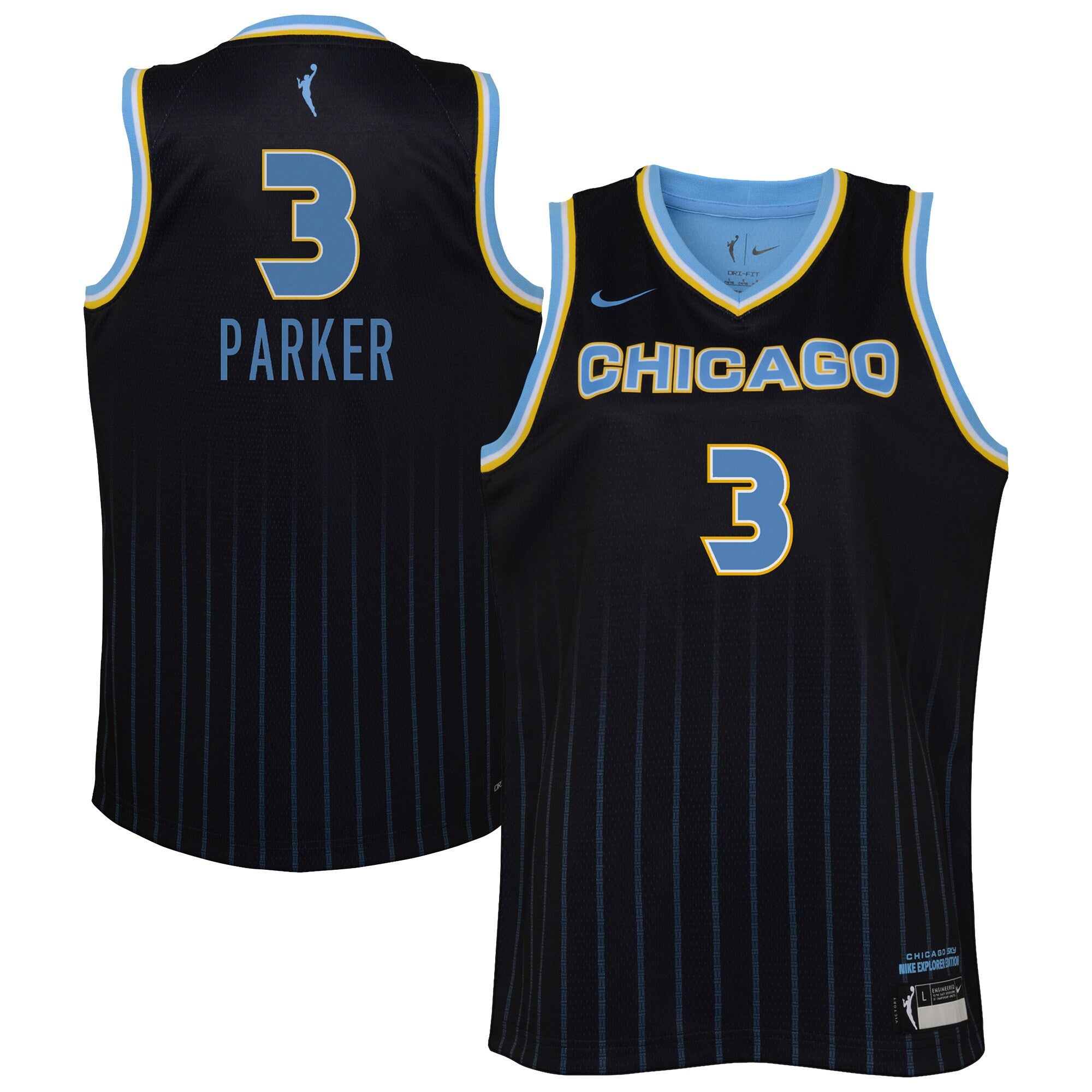 Chicago Sky WNBA Explorer Jersey - Candace Parker - Youth