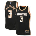 Nike Atlanta Hawks 2025/26 Nike City Edition Swingman Jersey - Black - CJ McCollum - Youth