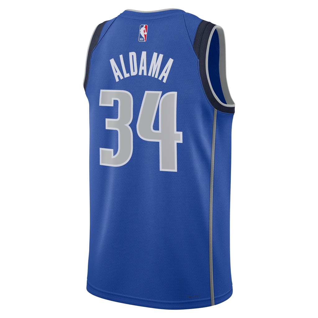 Dallas Mavericks Nike Icon Edition Swingman Jersey - Blue - Santi Aldama - Unisex