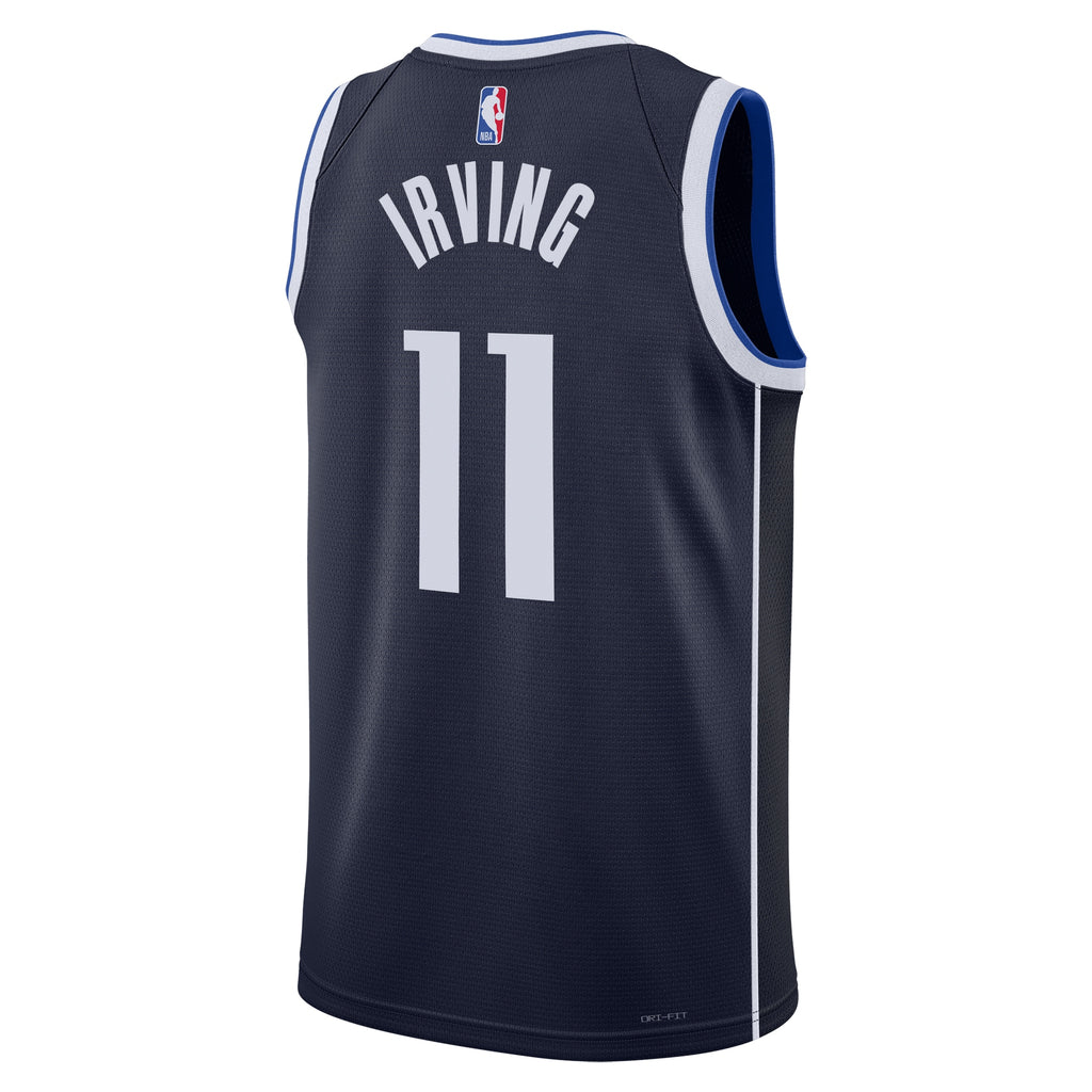 Dallas Mavericks Jordan Statement Edition Swingman Jersey - Navy - Kyrie Irving - Unisex