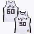 San Antonio Spurs Mitchell & Ness David Robinson 1998 Swingman Authentic Jersey - White