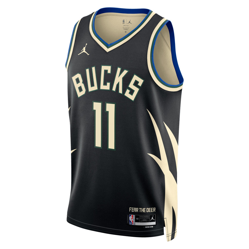 Milwaukee Bucks Jordan Brand Statement Edition Swingman Jersey - Hunter Green - Tyler Herro - Unisex