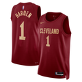 Cleveland Cavaliers Nike Icon Edition Swingman Jersey - Wine - James Harden - Unisex
