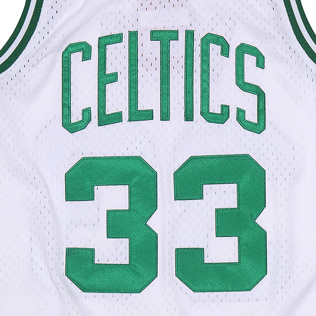 Boston Celtics Mitchell & Ness Swingman Jersey Home Larry Bird 1985-86
