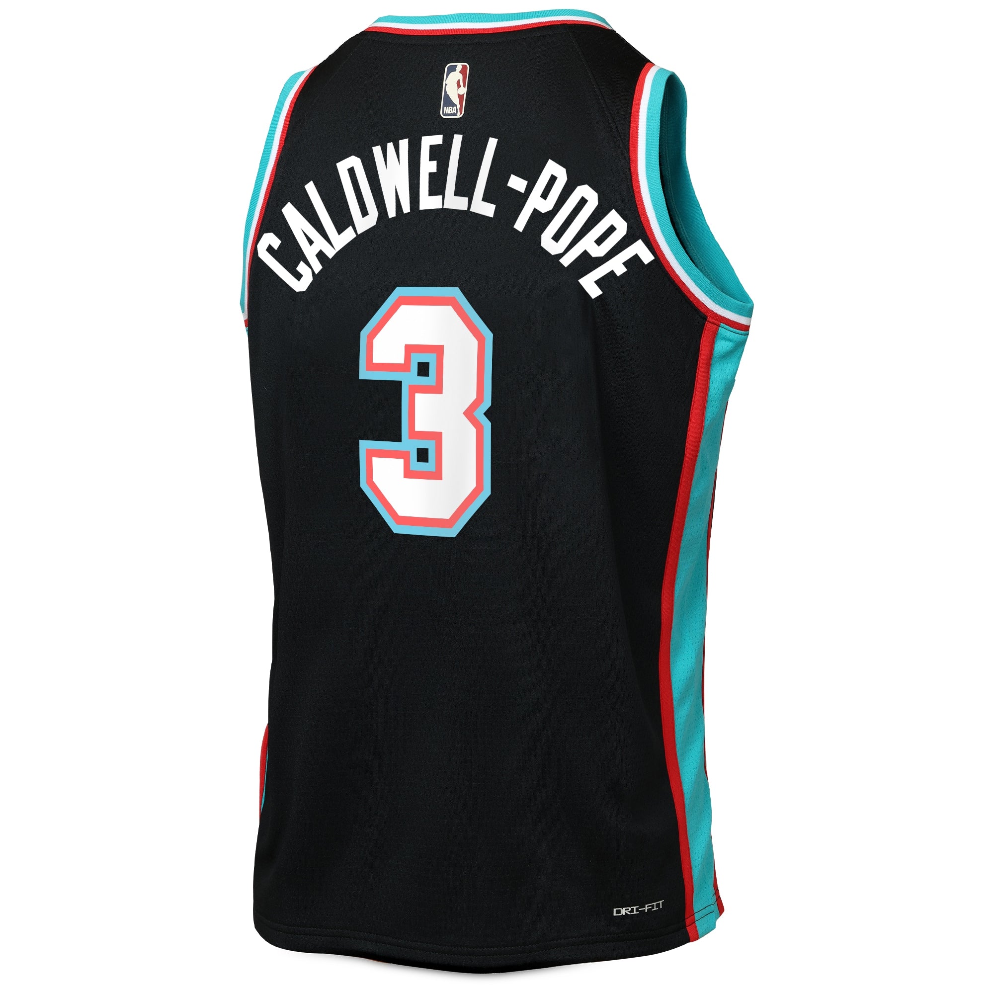 Memphis Grizzlies Nike Classic Edition Jersey - Black - Kentavious Caldwell-Pope - Youth