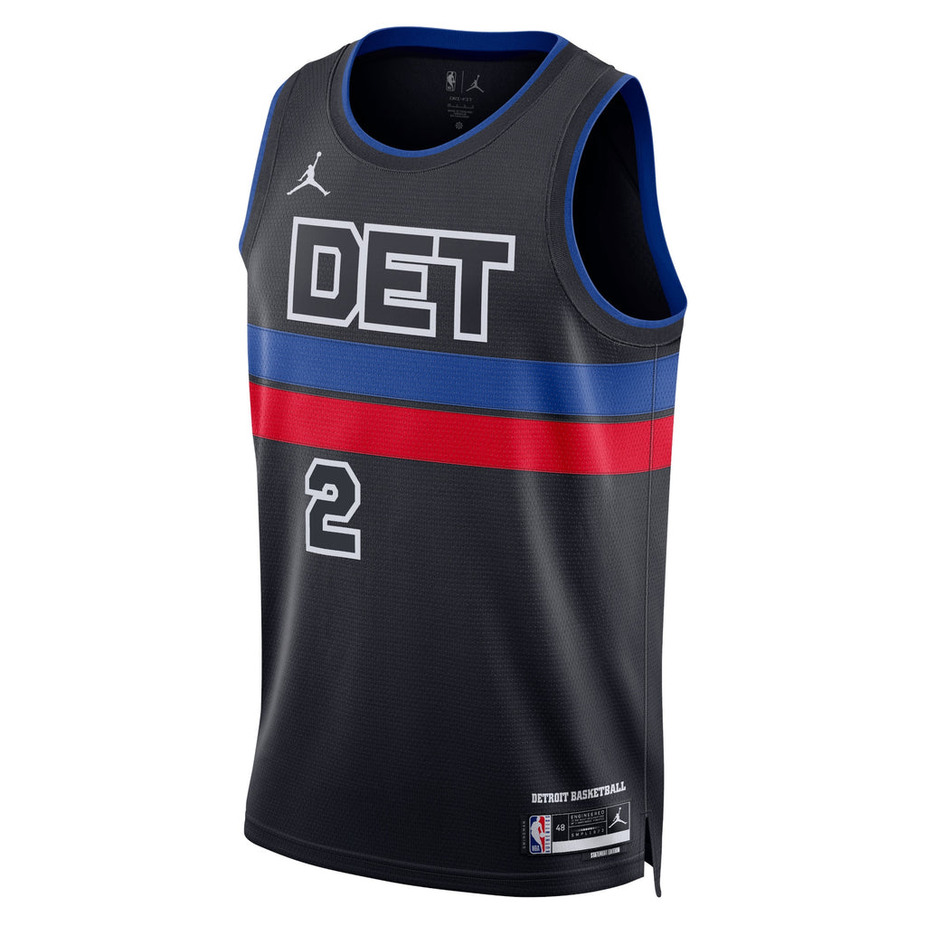 Detroit Pistons Jordan Statement Edition Swingman Jersey - Blue - Cade Cunningham - Unisex