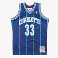 Charlotte Hornets Mitchell & Ness Authentic Jersey Alternate Alonzo Mourning 1994-95