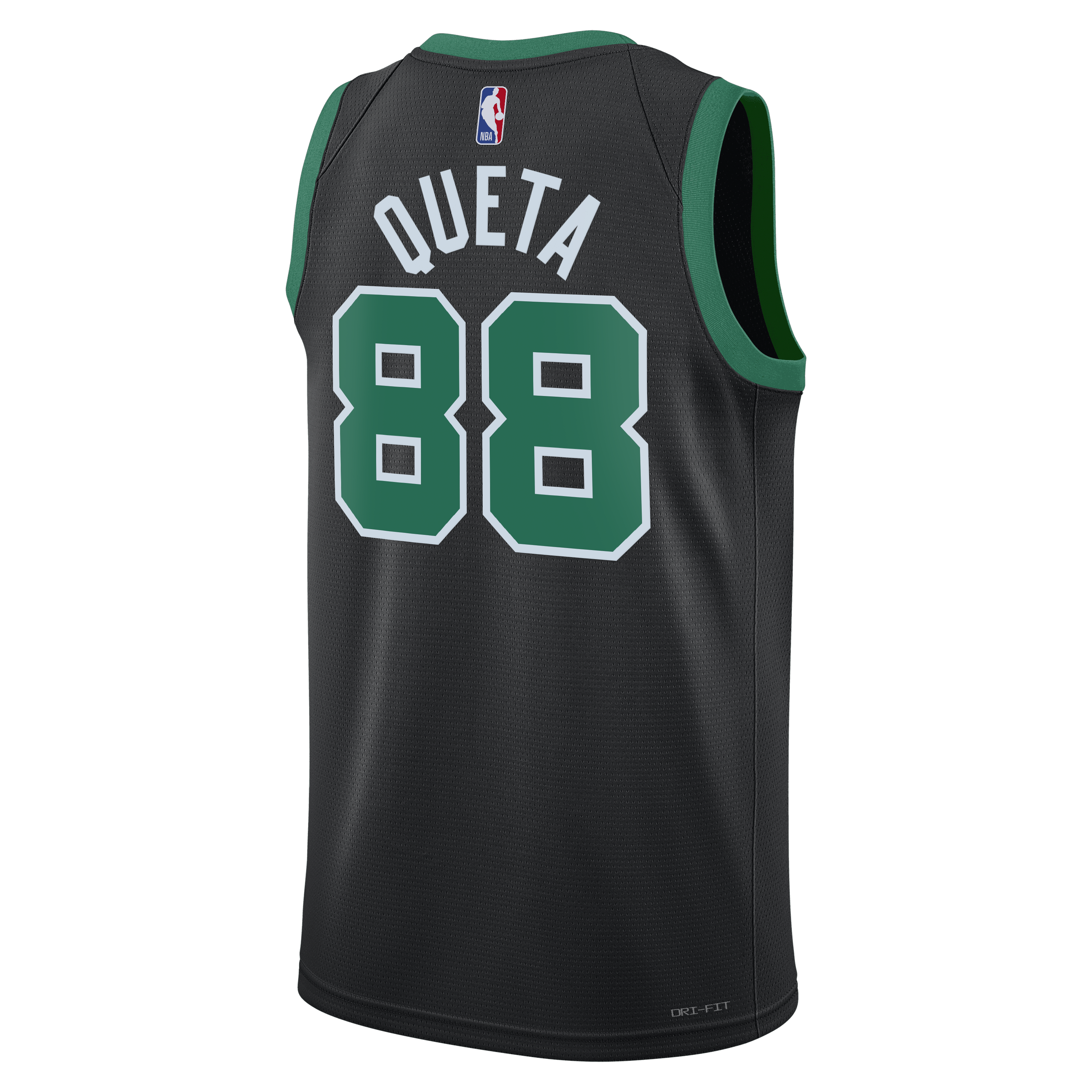 Boston Celtics Jordan Brand Statement Edition Swingman Jersey - Black - Neemias Queta - Unisex
