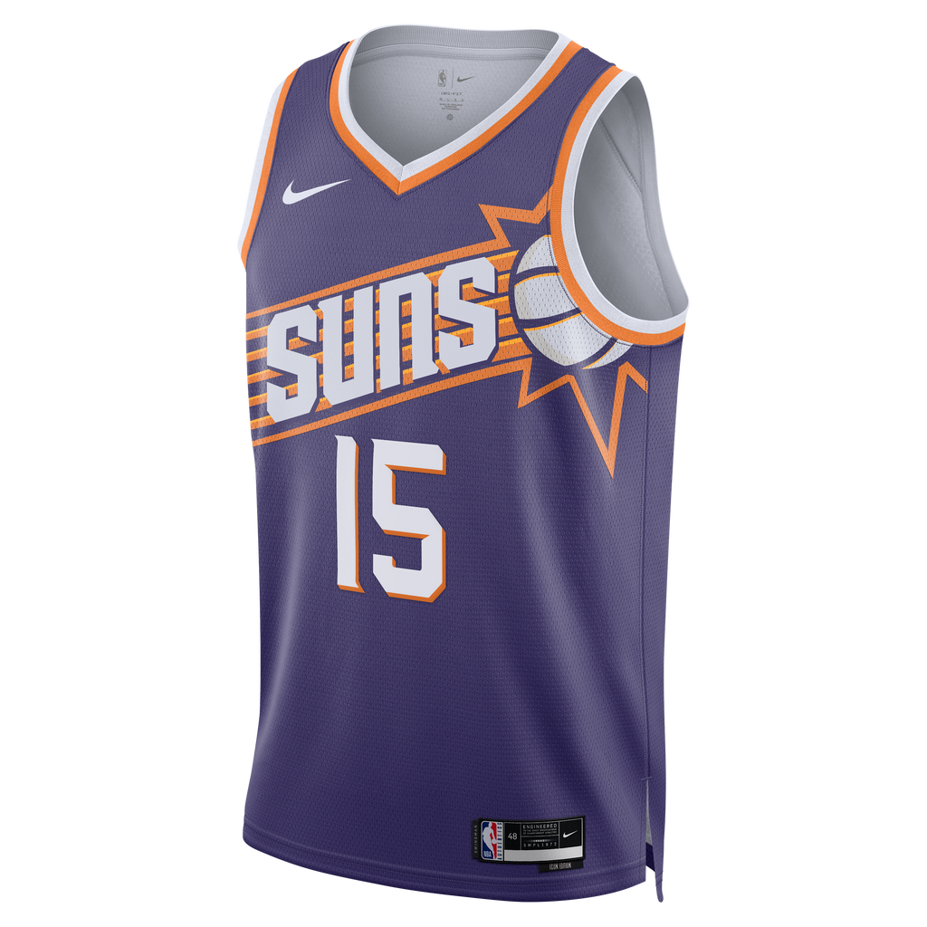 Phoenix Suns Nike Icon Edition Swingman Jersey - Purple - Devin Booker - Unisex