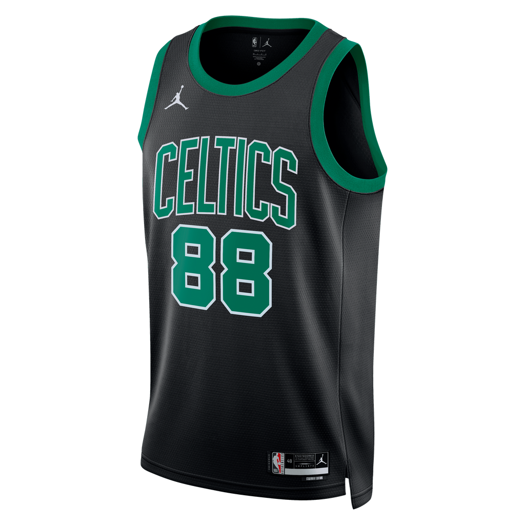Boston Celtics Jordan Brand Statement Edition Swingman Jersey - Black - Neemias Queta - Unisex