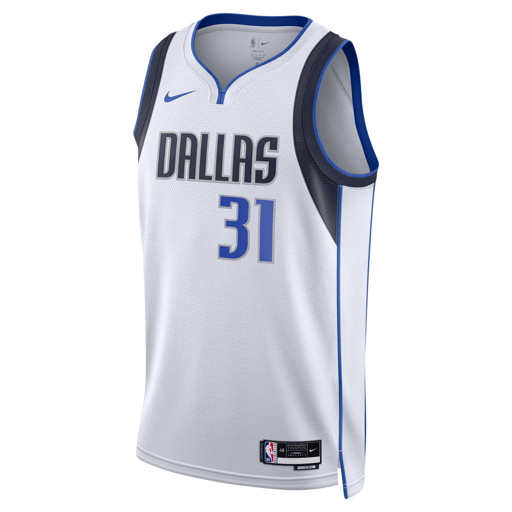 Dallas Mavericks Nike Association Edition Swingman Jersey - White - Klay Thompson - Unisex