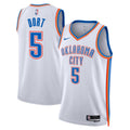Oklahoma City Thunder Nike Association Edition Swingman Jersey - White - Luguentz Dort - Unisex