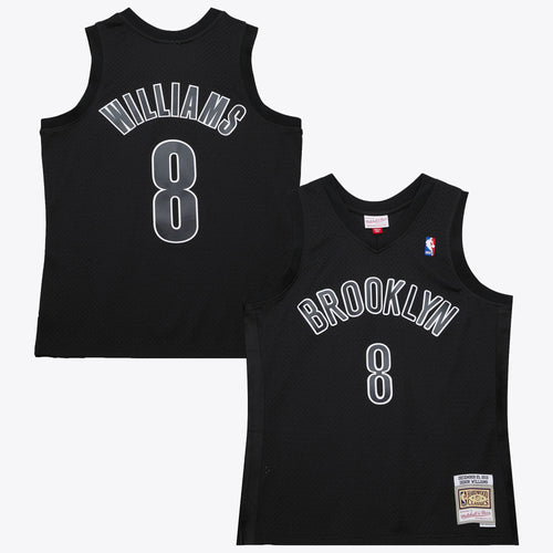 Brooklyn Nets Mitchell & Ness Deron Williams 2012 Day Authentic Jersey - Black