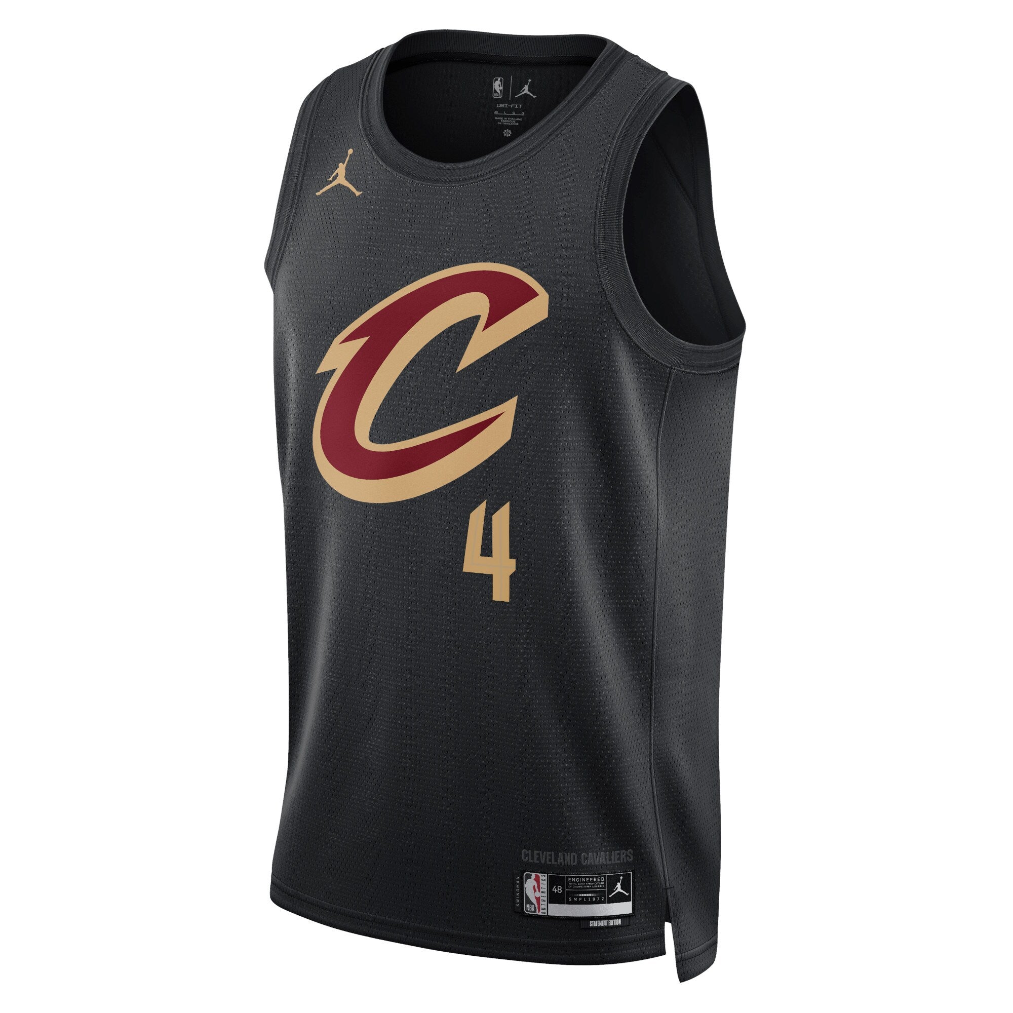 Cleveland Cavaliers Jordan Statement Edition Swingman Jersey - Black - Evan Mobley - Unisex
